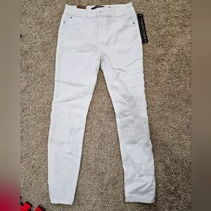 Tinseltown stretch white pant